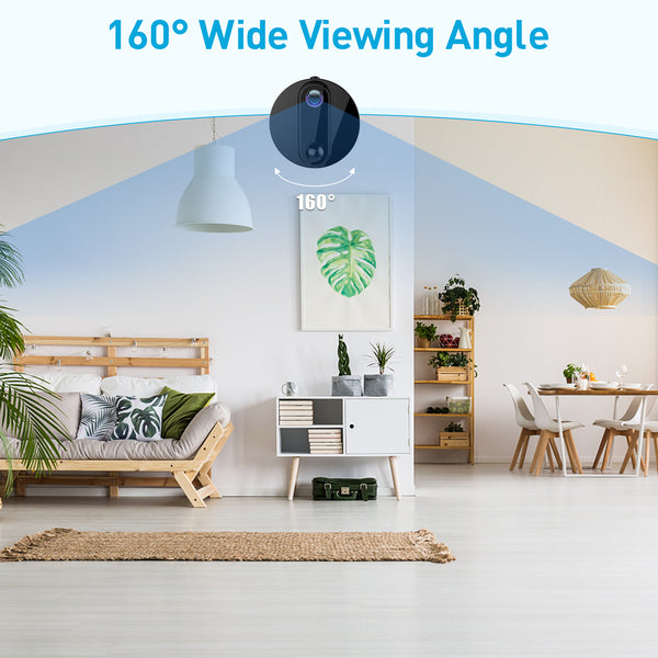 R6 FHD 1080P Low-Power WiFi Mini Spy Camera with Audio