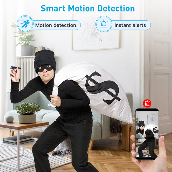 R6 FHD 1080P Low-Power WiFi Mini Spy Camera with Audio