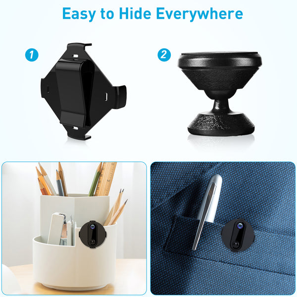 R6 FHD 1080P Low-Power WiFi Mini Spy Camera with Audio