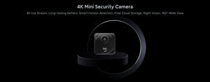 4K Mini Spy Camera Hidden Wireless WiFi Audio Security Surveillance Nanny Cam Video Recorder