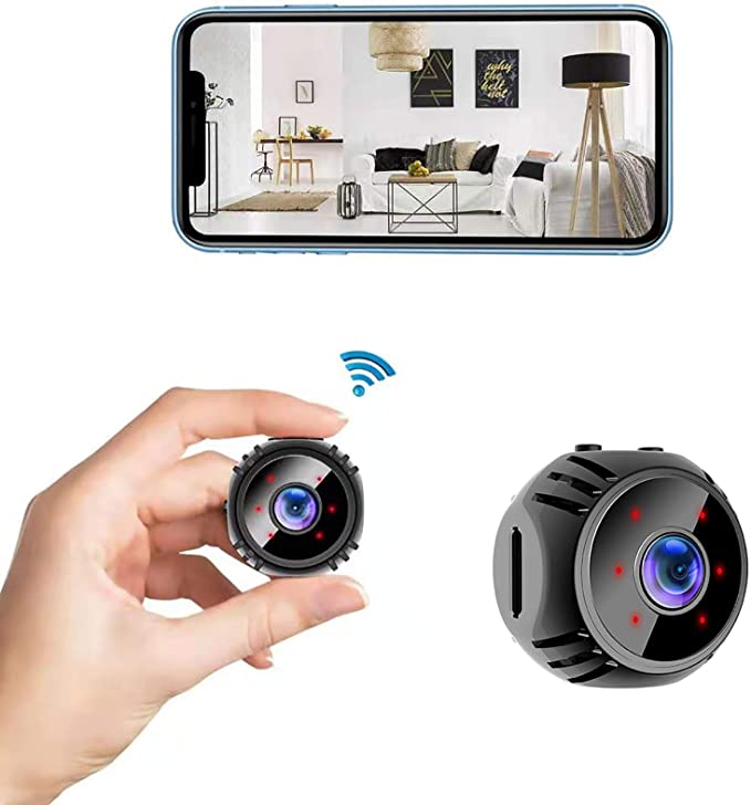 W8 720P WiFi Mini Spy Camera with Audio