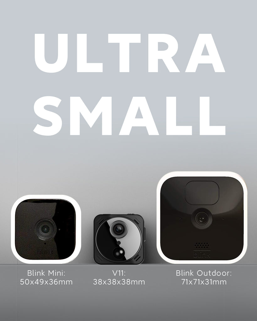 Professional Mini 4K HD Spy Camera Wireless Hidden Camera WiFi Long Battery  Life