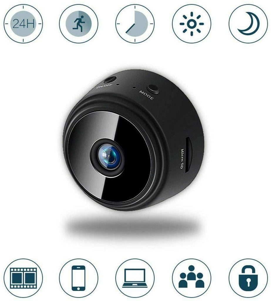 R6 FHD 1080P Low-Power WiFi Mini Spy Camera with Audio – VIDCASTIVE