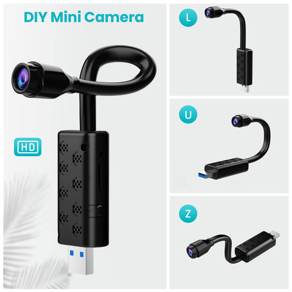 W11 Pro HD 1080P Mini Spy Camera Hidden Camera with Mobile/PC Remote Viewing, Audio